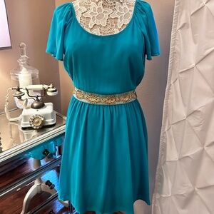 Turquoise Dress